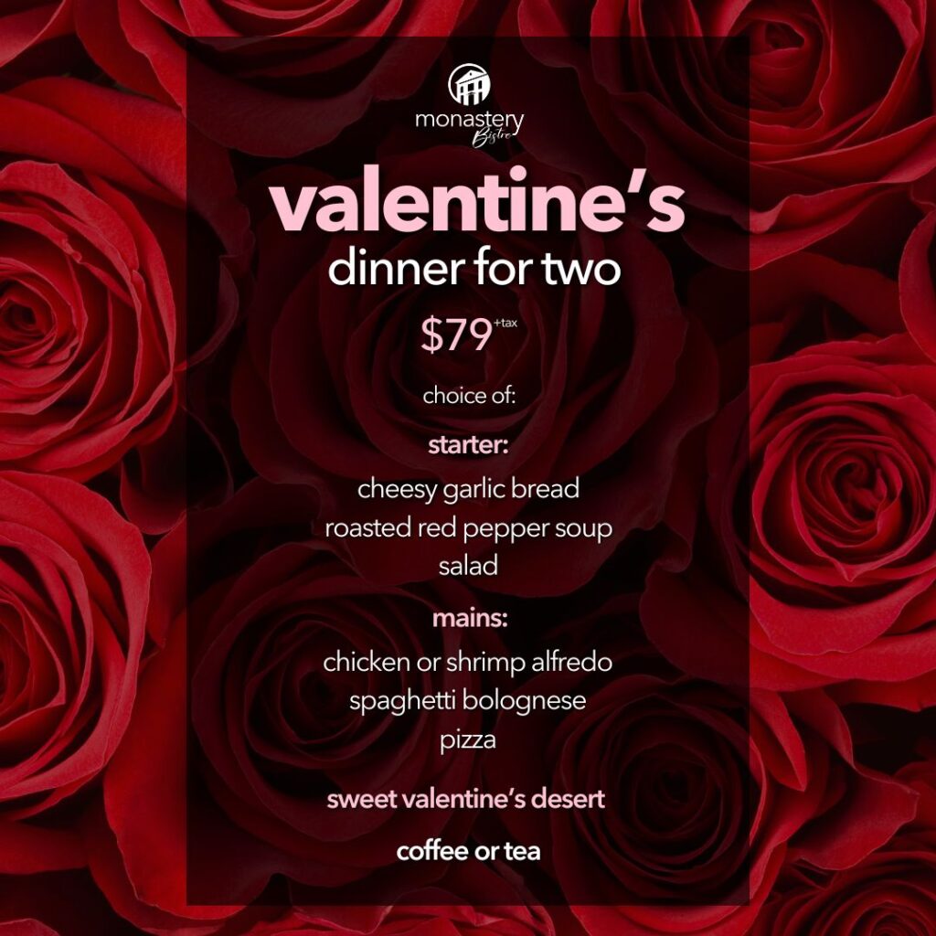 Vday Menu Post